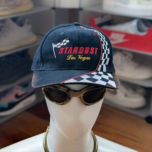 Stardust Las Vegas Black Racing Cap (OS)
